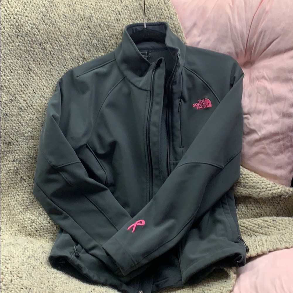 North face grey jacket